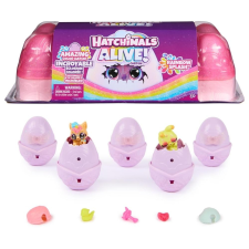 Spin Master Hatchimals Alive! Tojástartó szivárvány szett 5 kikelő tojással, meglepetésekkel játékfigura