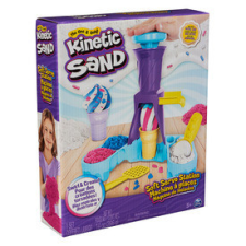 Spin Master Kinetic Sand - Selymes fagylalt tálaló kreatív és készségfejlesztő