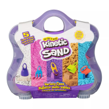 Spin Master Kinetic Sand Utazótáska 5 féle homokkal (6069784) kreatív és készségfejlesztő