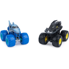 Spin Master Monster Jam Batmobil és Megalodon autók - Fekete/kék (6065293) autópálya és játékautó