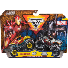 Spin Master Monster Jam Vasember vs. Hadigép Monster Truck járművek 2db autópálya és játékautó