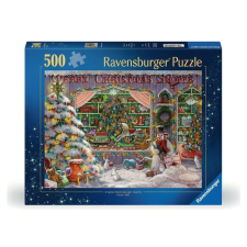 Spin Master Puzzle 500 db - Karácsonyi bolt puzzle, kirakós