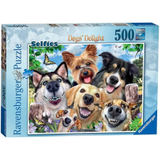 Spin Master Puzzle 500 db - Kutya szelfik puzzle, kirakós