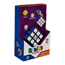 Spin Master Rubik klasszikus 3x3 kocka kulcstartóval 2 db-os csomag társasjáték