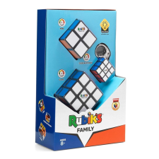 Spin Master Rubik kocka családi csomag - 3x3, 2x2, 3x3 kulcstartó társasjáték