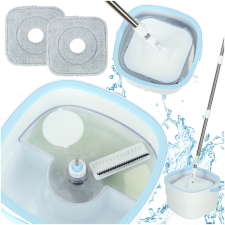  Spin mop lapos mop forgófejes felmosó szett vödörrel takarító és háztartási eszköz