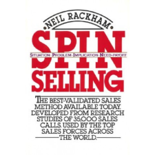  Spin Selling – Neil Rackham idegen nyelvű könyv