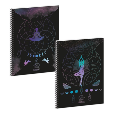  Spirálfüzet kockás ARS UNA Mystic Constellation A/4 60 lapos füzet