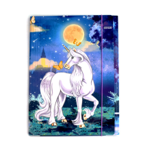Spirit : Believe in Magic unikornis mintás gumis mappa A/4-es méretben mappa