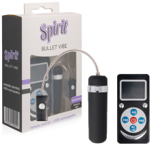 SPIRIT - BULLET VIBE PRÉMIUM VIBRÁTOR FEKETE vibrátorok