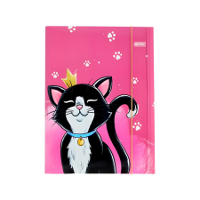 Spirit : Cat Queen cicás gumis mappa A/4 mappa