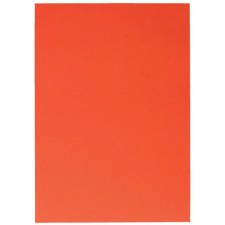 Spirit : Dekorációs kartonpapír lap narancssárga színben 70x100cm 1db kreatív és készségfejlesztő