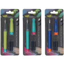 Spirit : Feather töltőtoll kék tintával, 2db patronnal többféle színben 1db toll