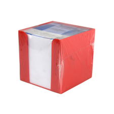 Spirit Jegyzettömb piros tartóban 750 lapos 9x9x9cm jegyzettömb