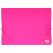 Spirit : Neon pink műanyag gumis mappa A4-es mappa