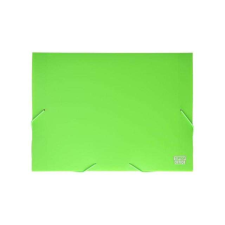 Spirit : Neon zöld műanyag gumis füzetbox A4-es füzetbox