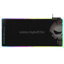 Spirit of Gamer Egérpad - Darkskull RGB Mouse Pad XXXL (RGB háttérvilágítás, USB Hub, 900 x 400 x 4mm; fekete) (SPIRIT_OF_GAMER_SOG-PADHXXRGB) asztali számítógép kellék