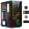 Spirit of Gamer GHOST ONE táp nélküli ablakos mATX ház fekete (8901) (sog8901)