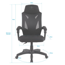 Spirit of Gamer Hellcat gaming szék fekete (SOG-GCKBK) (SOG-GCKBK) forgószék