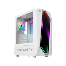 Spirit of Gamer Infinity Számítógépház - Fehér (8201WT) számítógép ház