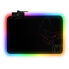 Spirit of Gamer - Medium fekete RGB LED világító gamer egérpad - SOG-PADMRGB egérpad