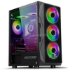 Spirit of Gamer Rogue VII RGB fekete (táp nélküli) ablakos ATX ház (SPIRIT_OF_GAMER_8303RA)