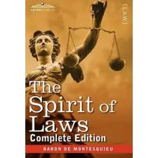  Spirit of Laws – Charles Baron De Montesquieu idegen nyelvű könyv