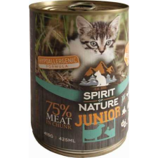 Spirit of Nature Cat Junior bárány- és nyúlhúsos konzerv 415 g macskaeledel