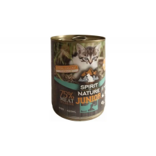  Spirit of Nature Cat konzerv Junior bárányhússal és nyúlhússal 415g macskaeledel