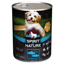 Spirit of Nature Dog HYPOALLERGEN konzerv Hal 415g kutyaeledel