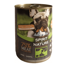  Spirit of Nature Dog konzerv Bárányhússal és nyúlhússal – 12×800 g kutyaeledel