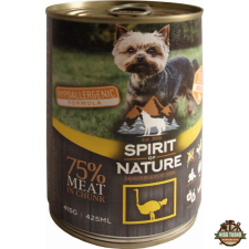 Spirit of Nature Dog konzerv Strucchússal 415gr kutyaeledel
