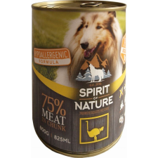Spirit of Nature Dog konzerv Strucchússal 800gr kutyaeledel