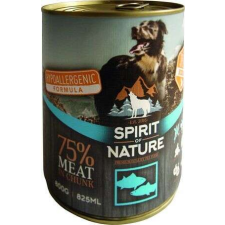 Spirit of Nature Dog tonhalas és lazacos konzerv 800 g kutyaeledel