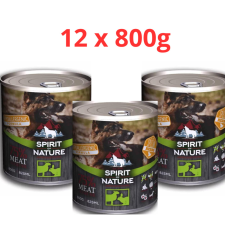 Spirit of Nature Hypoallergenic Bárány&amp;Nyúl konzerv 12x800gr kutyaeledel