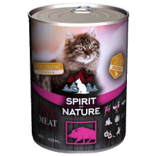Spirit of Nature | Hypoallergenic | Felnőtt kutyáknak | Konzerv | Vaddisznó - 415 g macskaeledel