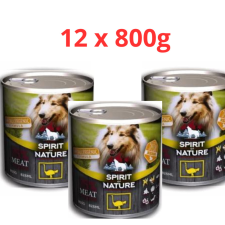 Spirit of Nature Hypoallergenic Strucc konzerv 12x800gr kutyaeledel