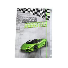 Spirit : Racer Monster gumis mappa A/4-es méretben mappa
