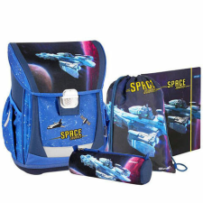 Spirit : Space mintás iskolatáska, hátizsák 4 db-os szett iskolatáska