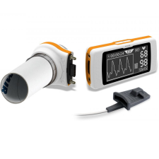 Spirometer SPIRODOC PC csatlakozás + SpO2 + szoftver + ujrahasználható turbina gyógyhatású készítmény