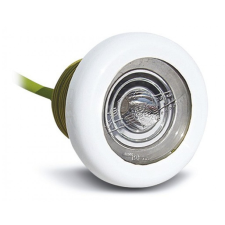  SPLIII vízalatti LED lámpa, műanyag blende, fehér, 5W/12V 2m kábellel, 4500K, 500 lumen medence kiegészítő