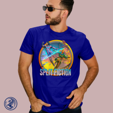  Split Fiction kerek logo férfi póló férfi póló
