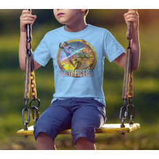 Split Fiction kerek logo gyerek póló
