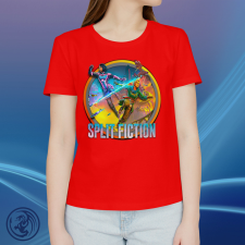 Split Fiction kerek logo női póló női póló