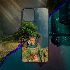  Split Fiction - Zoe & Dragon - iPhone tok tok és táska