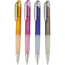 Spoko Nyomógombos golyóstoll - 0.5mm / Kék (Többfajta) (S011298112) toll