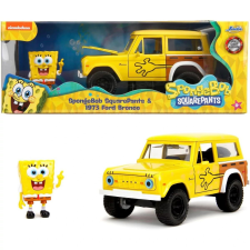  SpongyaBob &amp; Ford Bronco 1973 sárga modellautó 1:24 makett