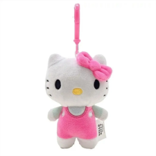  SpongyaBob plüss táskaklipp, 12 cm - rózsaszín plüssfigura