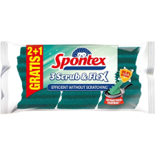 Spontex Flexy Fresh szivacs 3 darab tisztító- és takarítószer, higiénia