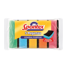 Spontex Megamax Antibac szivacs, 5 db takarító és háztartási eszköz